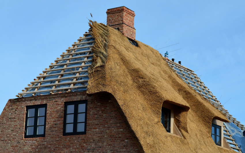 Thatched Roof House